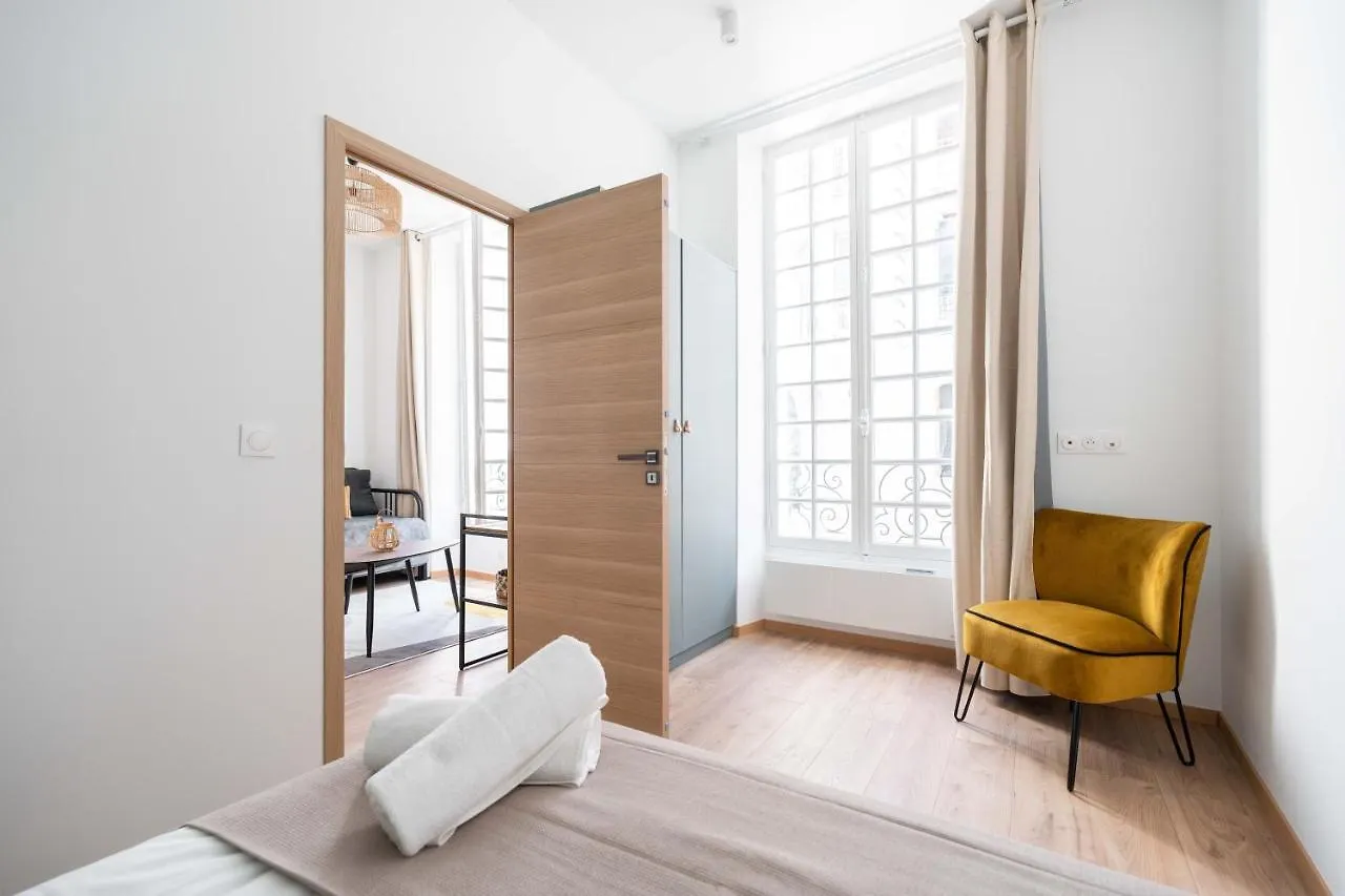 公寓 Les Petits Pavillons Appartements Standing 1 Chambre 4 Pers Clim Vieux-Port 马赛